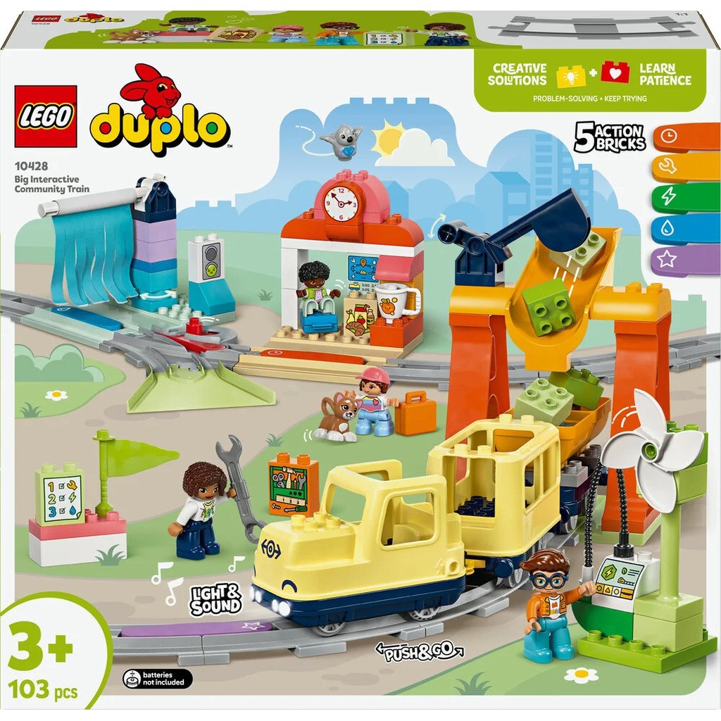 10428 LEGO DUPLO Town Stort interaktivt lokalbanetog