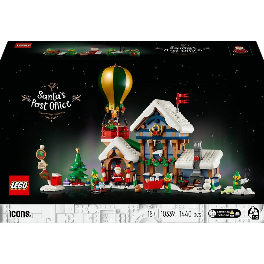 10339 LEGO Icons Julemandens Postkontor