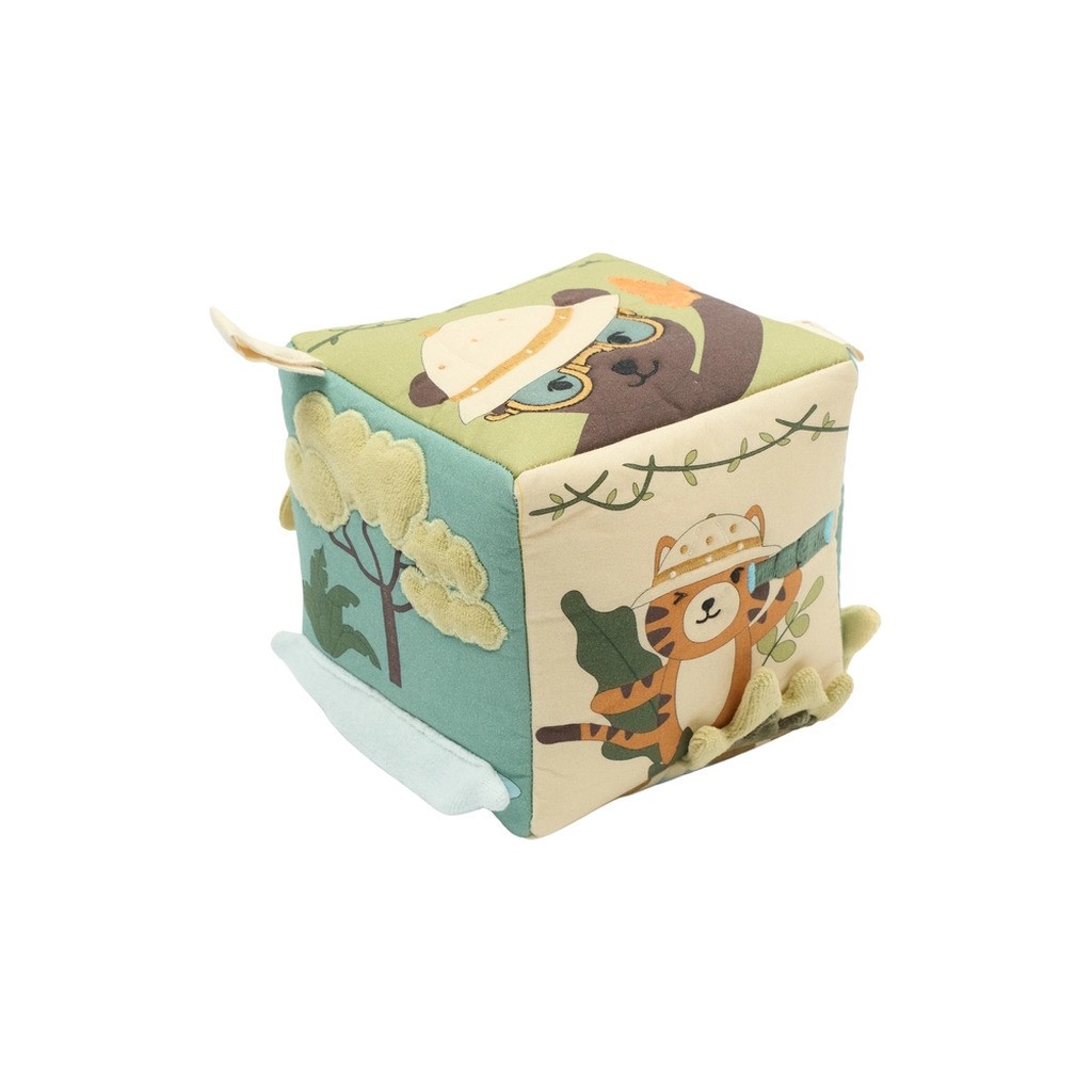 Fabric Cube - Safari