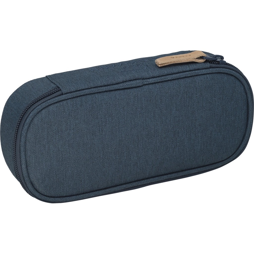 Penalhus Beckmann ovalt city blue u/indhold