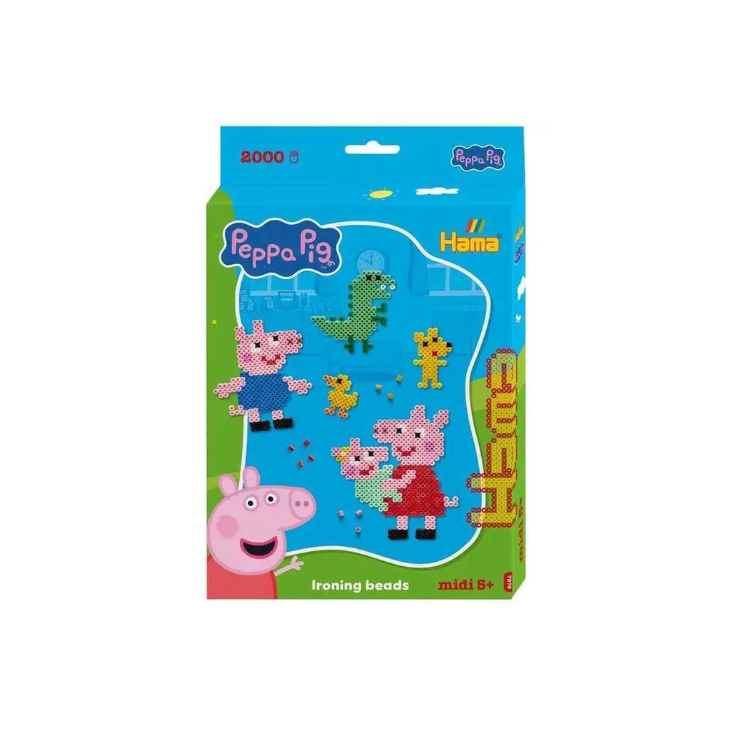 Hama midi ophængsæske Gurli Gris + lillesøster