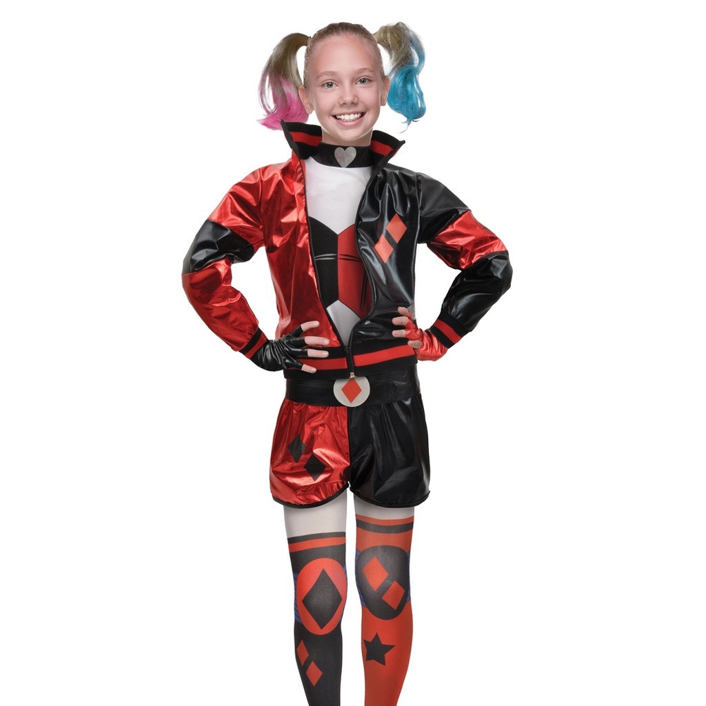 Harley Quinn kostume str.8-10 år