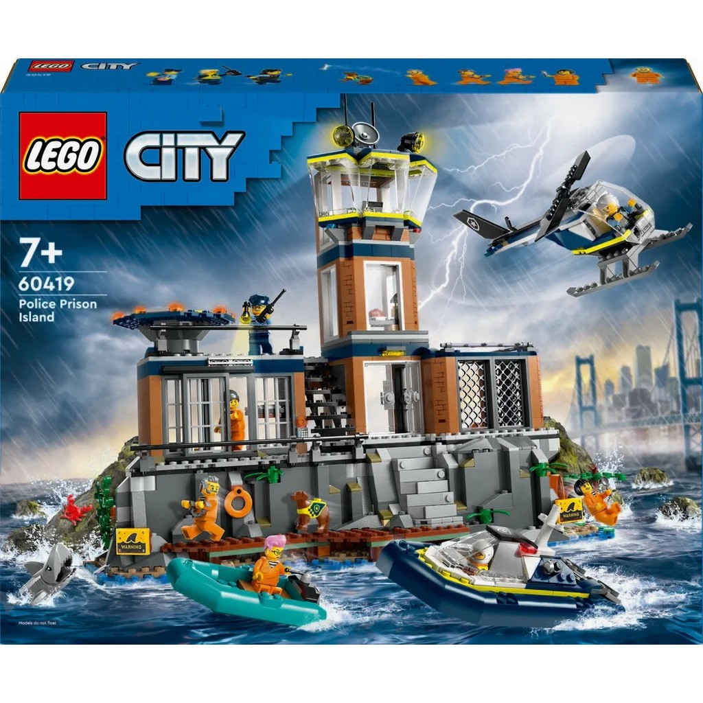 60419 LEGO City Police Politiets fængselsø