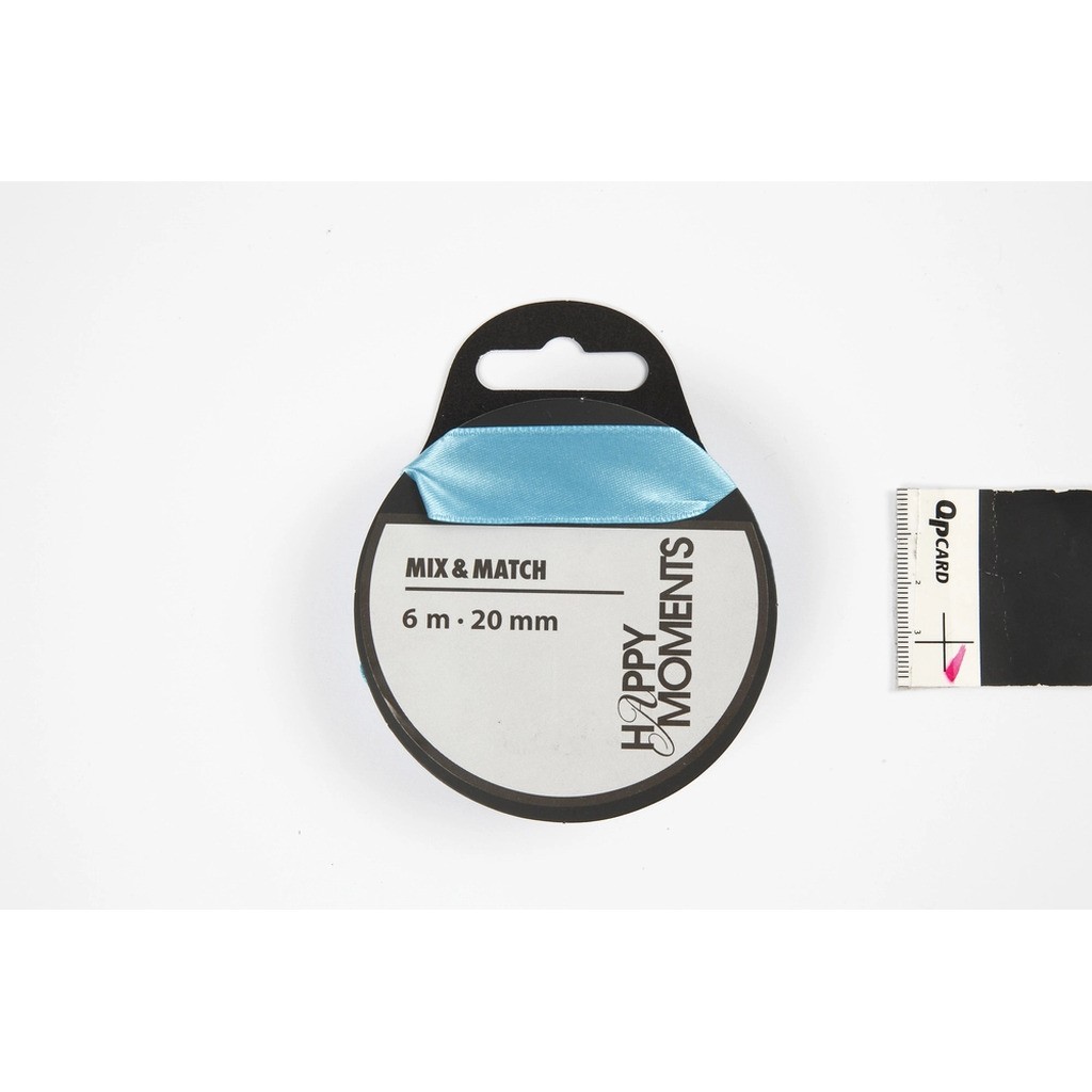 Satinbånd 20mm 6m turkis