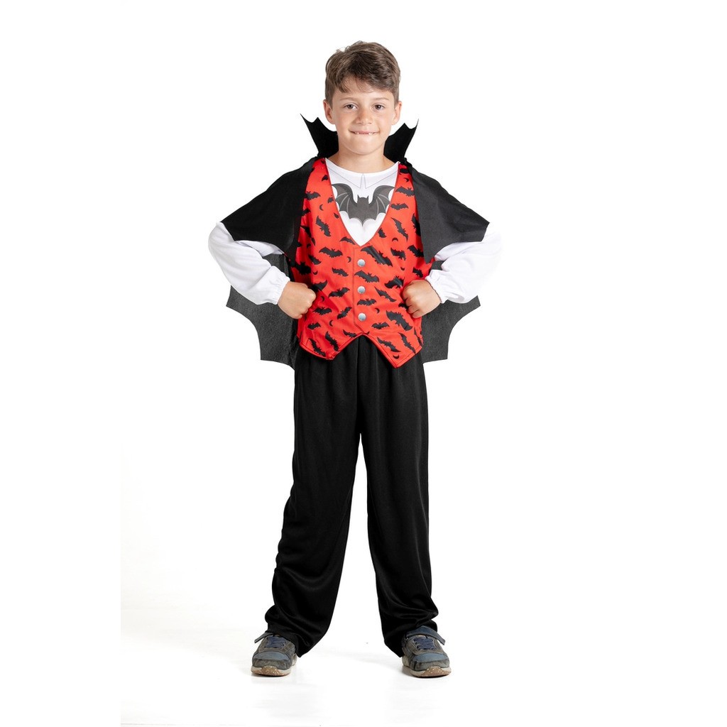Vampyr kostume str. 4-6 år