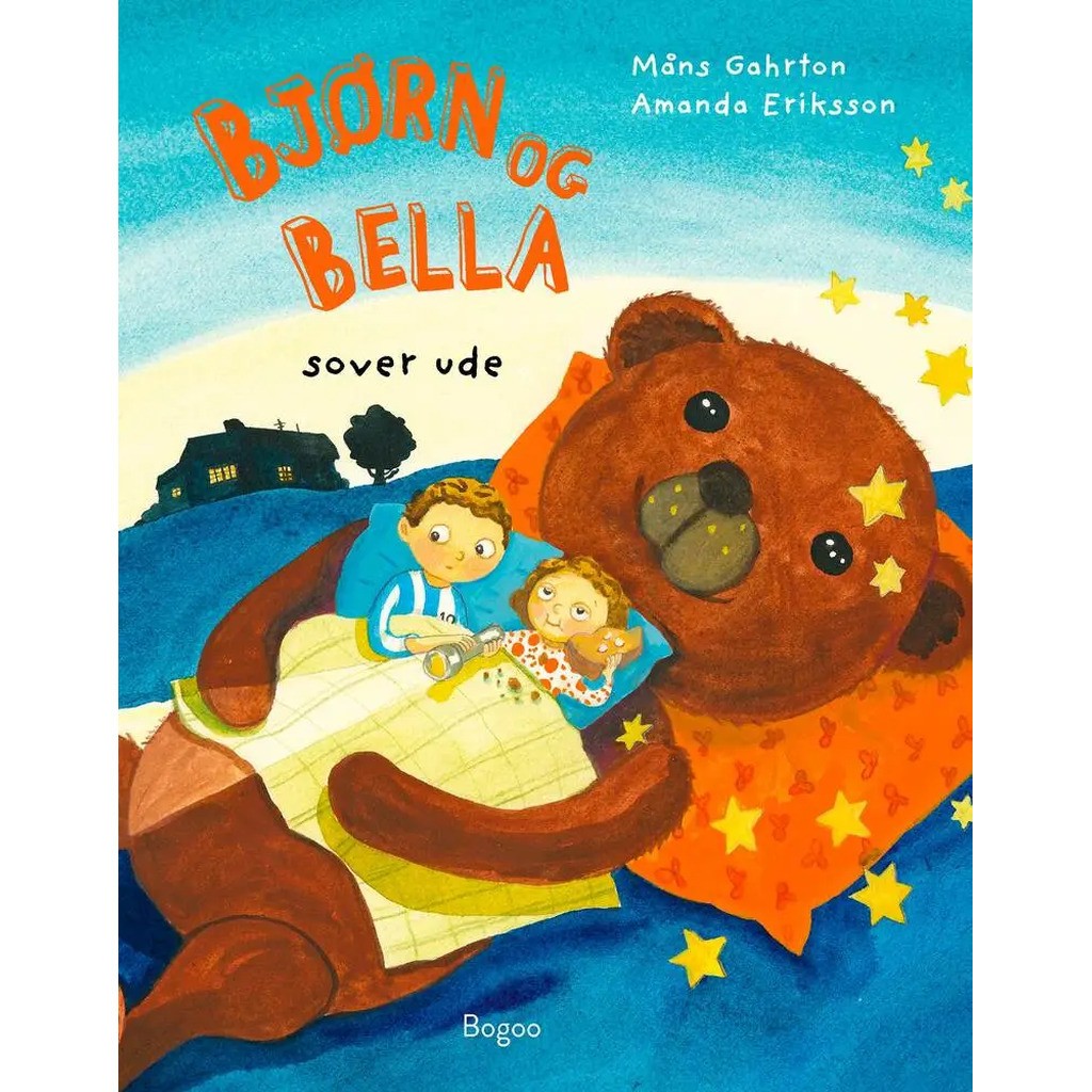 Bjørn og Bella sover ude