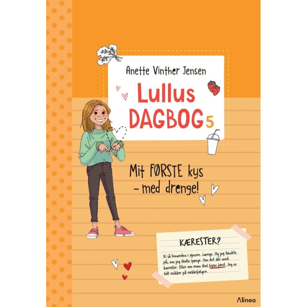 Lullus dagbog 5, Mit første kys - med drenge!, Rød Læseklub