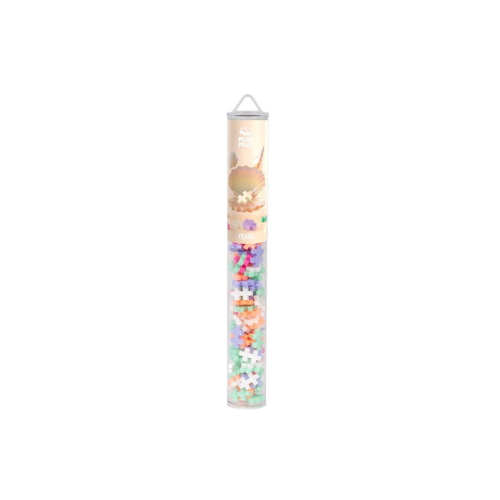 Plus-Plus Pearl mix / 100 pcs Tube