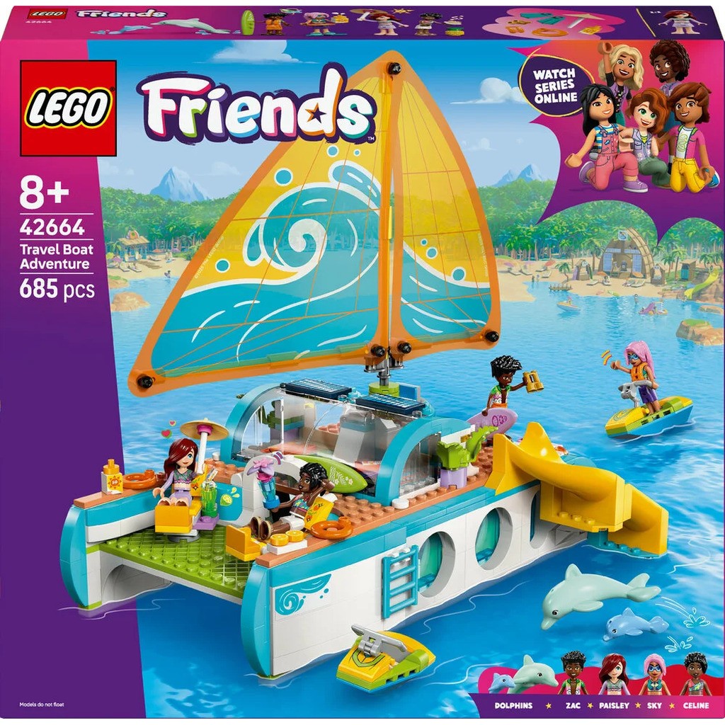 42664 LEGO Friends Eventyrfyldt bådrejse