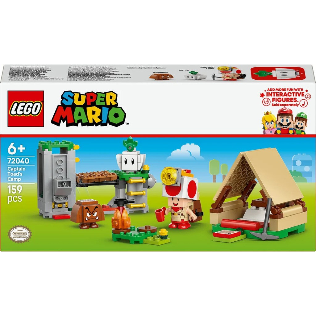 72040 LEGO Super Mario Captain Toads lejr