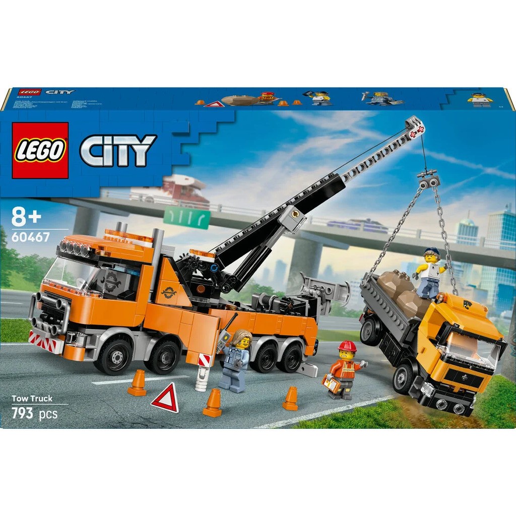 60467 LEGO City Stort bjærgningskøretøj med kran