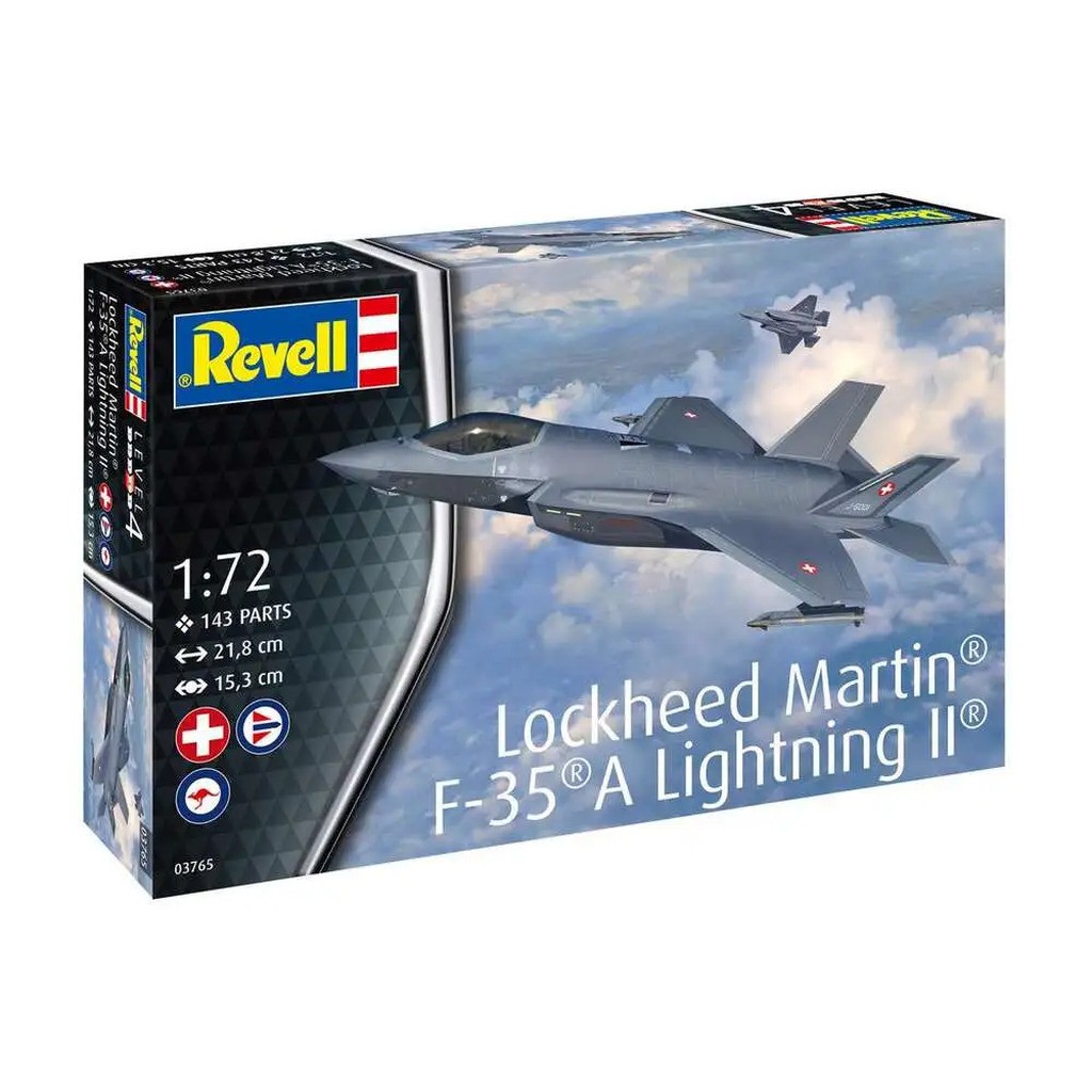 Lockheed Martin F-35A LightningII-Country 1:72