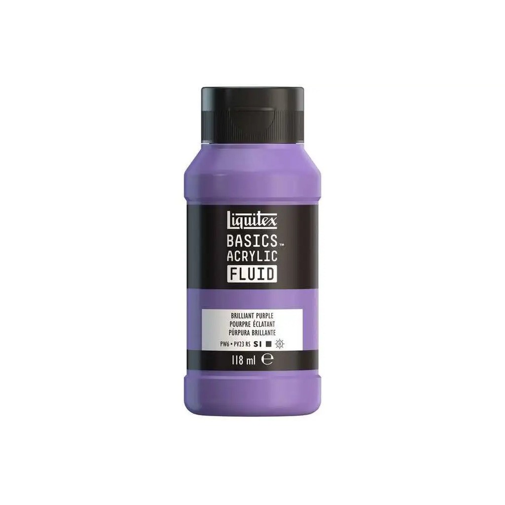 Basics fluid 118ml brilliant purple row 590