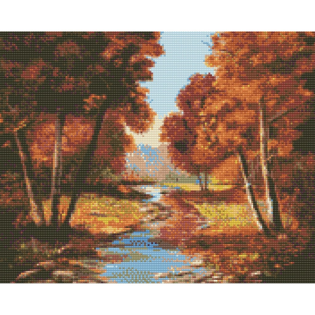 Diamond art skov/BÆK 40 x 50 cm