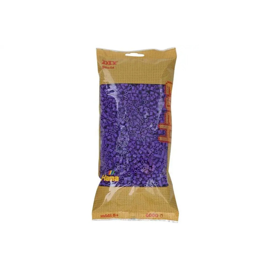 Hama midi perler 6000stk lilla