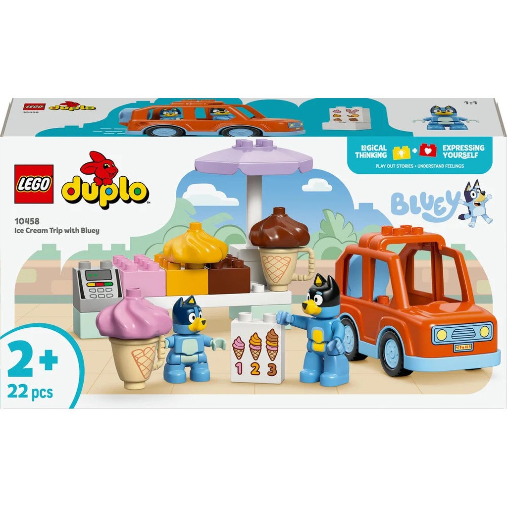 10458 LEGO DUPLO Bluey Is-udflugt med Bluey