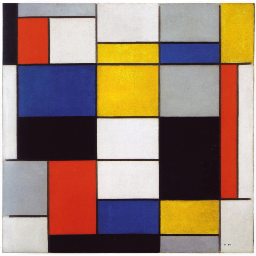 Plus-Plus Inspired - Mondrian