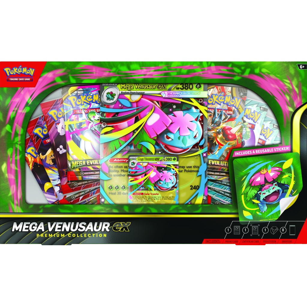 Pokemon Box Premium EX Mega Venusaur