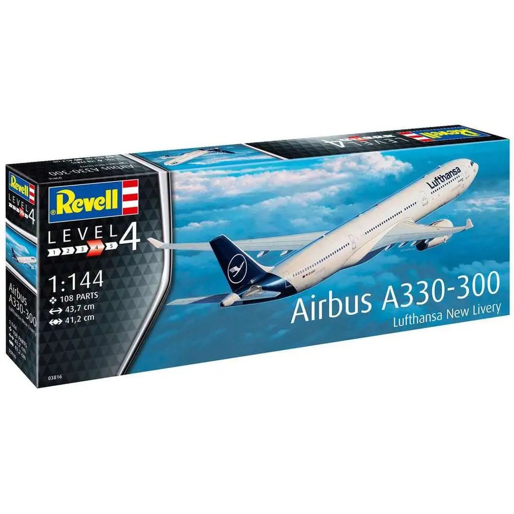 Airbus A330-300 - Lufthansa "New Livery" 1:144