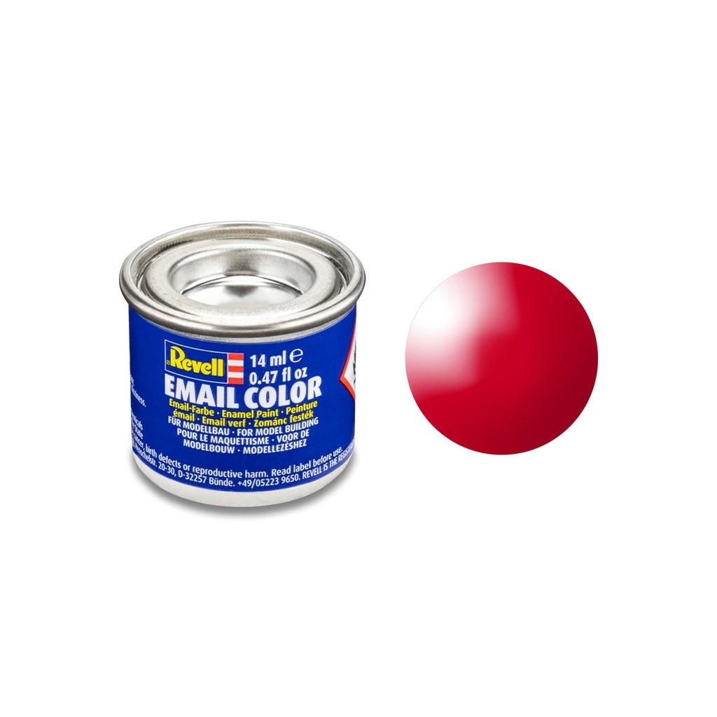 Enamel 14 ml. italian red, gloss