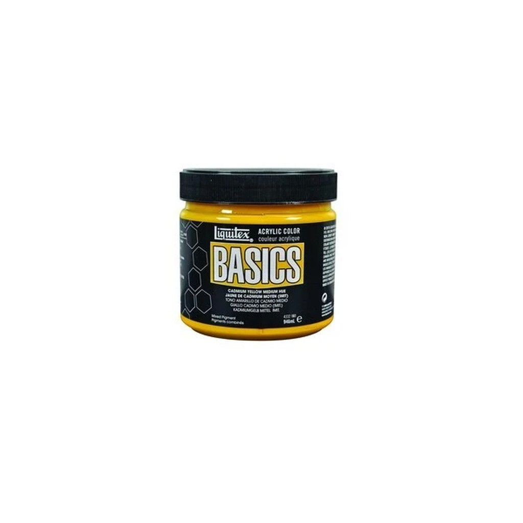 Basics 946Ml Cadmium Yellow Medium (Imit) 161