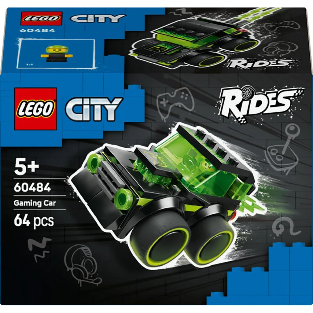 60484 LEGO City Motorer  Gaming-racerbil