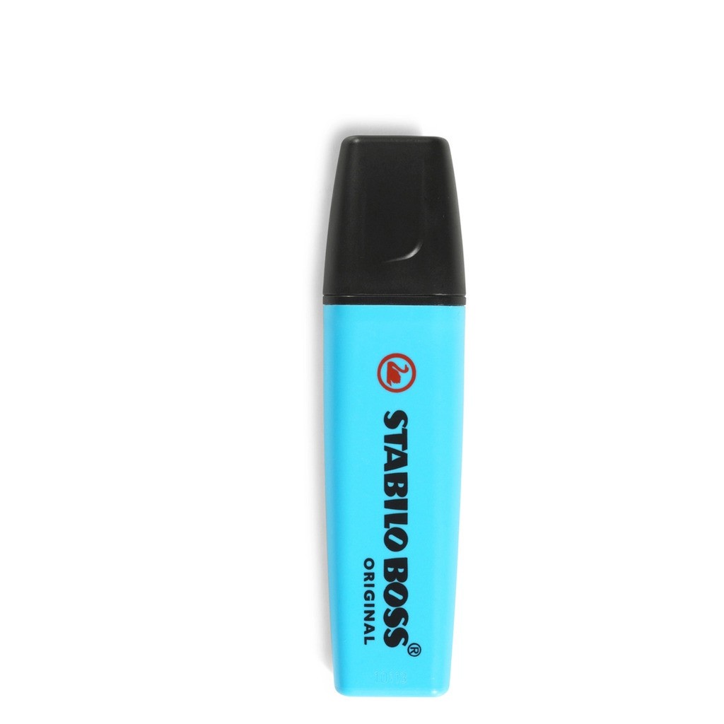 Tekstmarker Stabilo boss blå 31