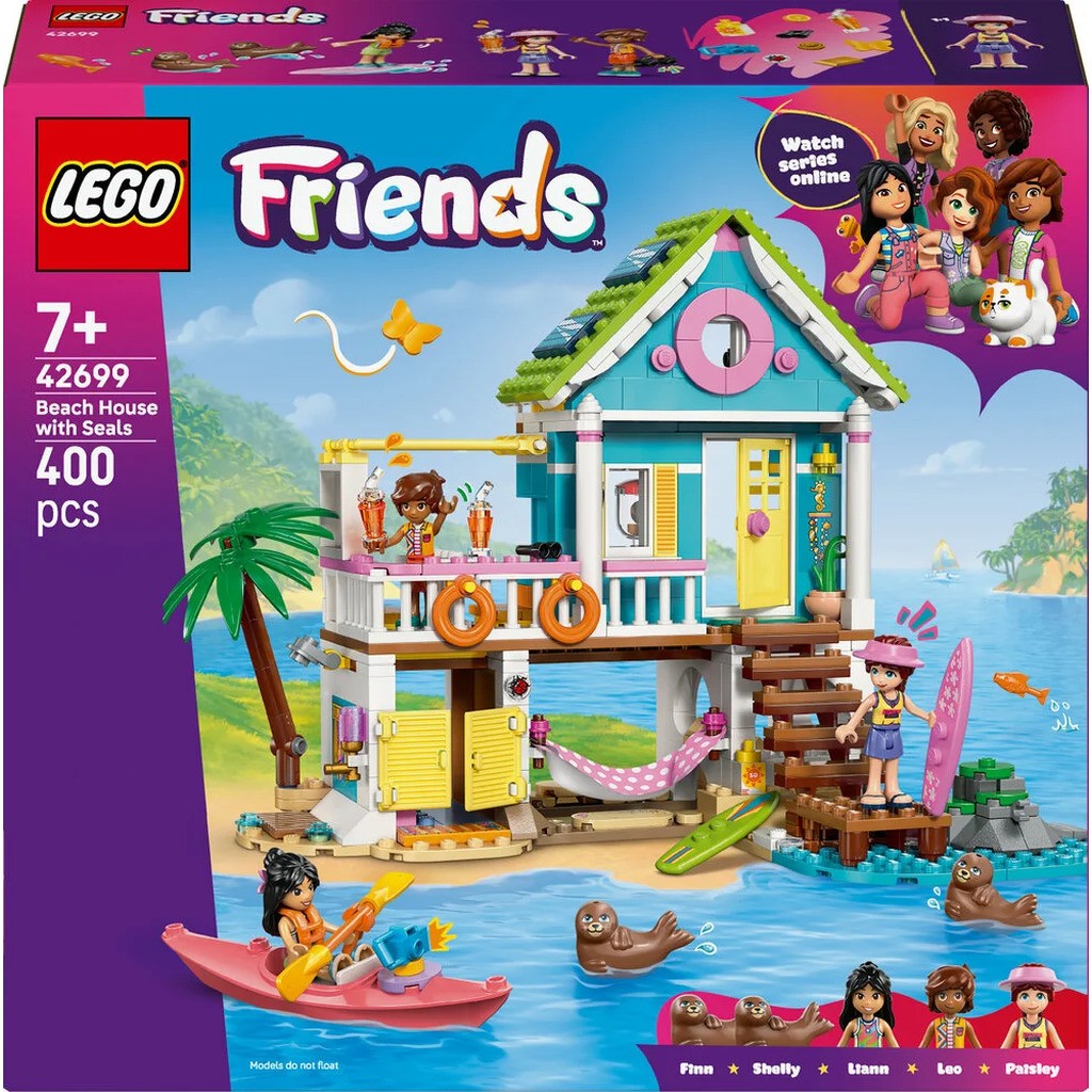 42699 LEGO Friends Strandhus med sæler