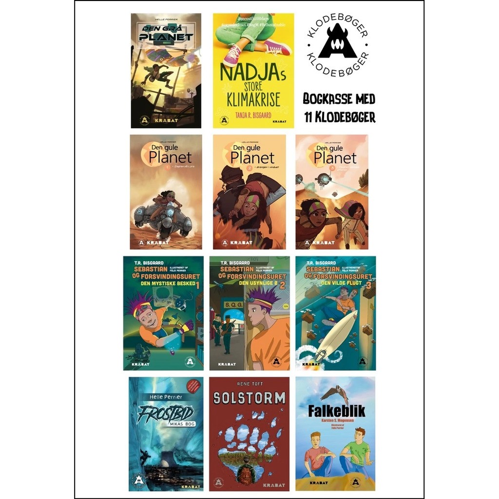 Klodebøger bogkasse