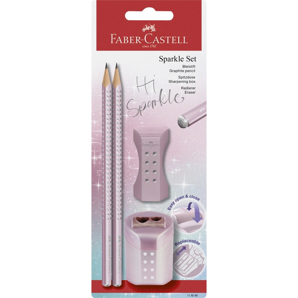 Blistersæt Faber-Castell sparkle
