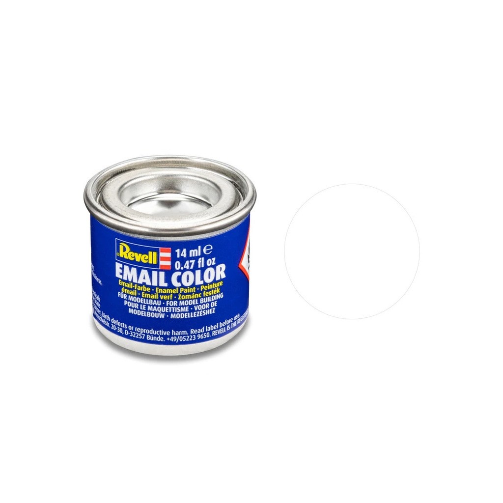 Enamel 14 ml. clear, mat