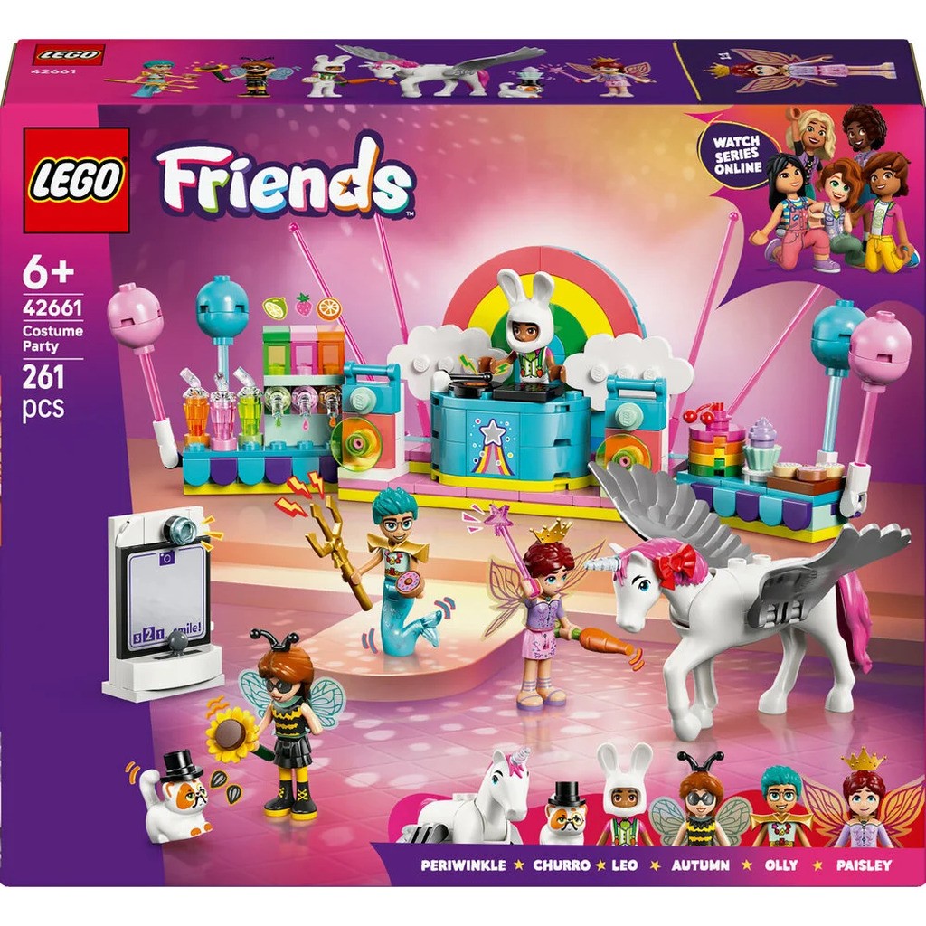 42661 LEGO Friends Udklædningsfest med enhjørning og fe