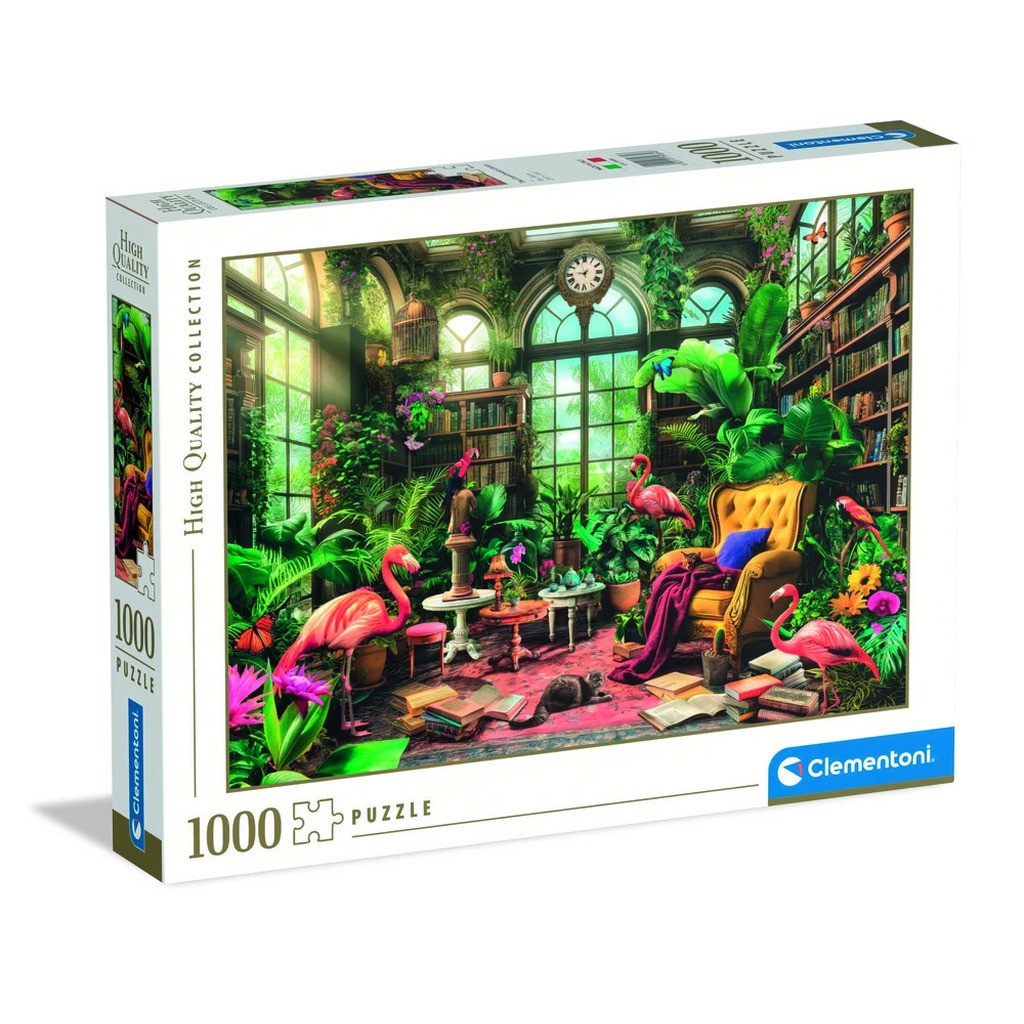 Puslespil The Greenhouse Library 1000 brikker