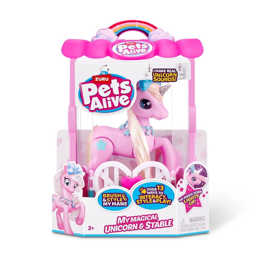 PETS ALIVE ROBOTIC  Unicorn Playset