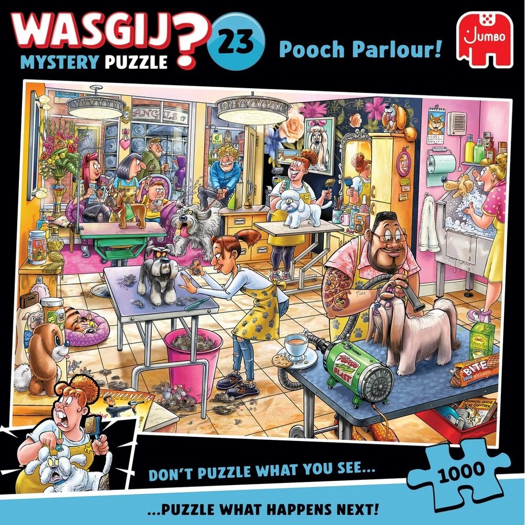 Wasgij Mystery 23 Pooch Parlour! 1000 brikker