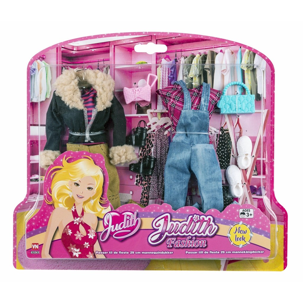 Judith kjoler og tilbehør ass