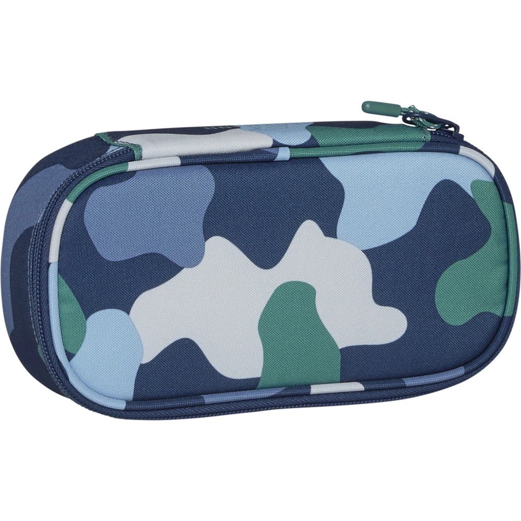 Penalhus Beckmann Sport Junior Ovalt Color Camo U/Indhold