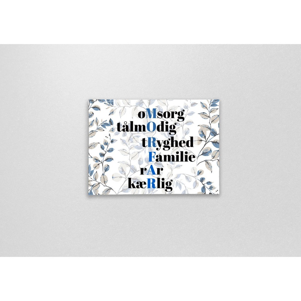 Magnet med citat morfar, du er fantastisk