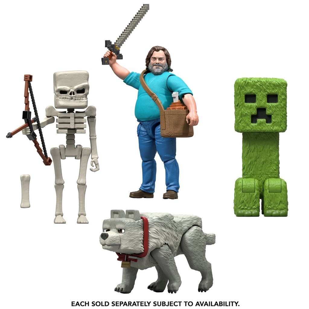 Minecraft Movie Figur ass.