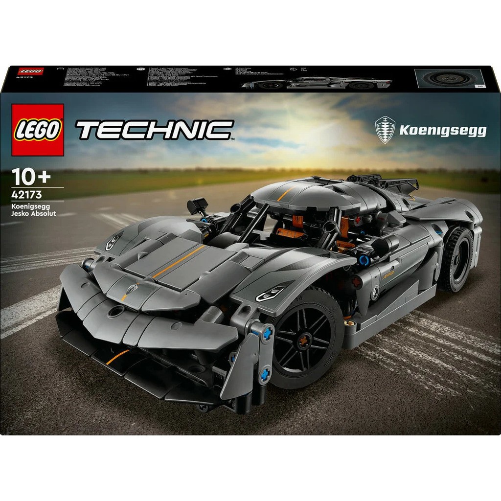 42173 LEGO Technic Koenigsegg Jesko Absolut-hyperbil  grå