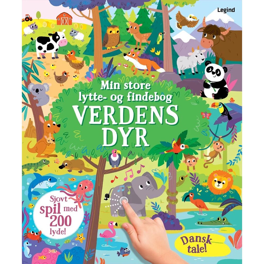 Min store lytte- og findebog: Verdens dyr