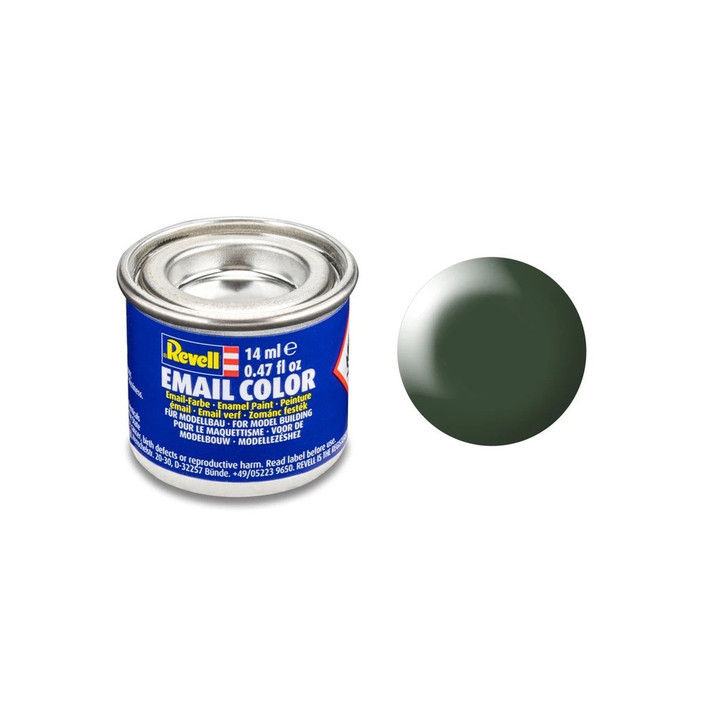 Enamel 14 ml. dark green silk