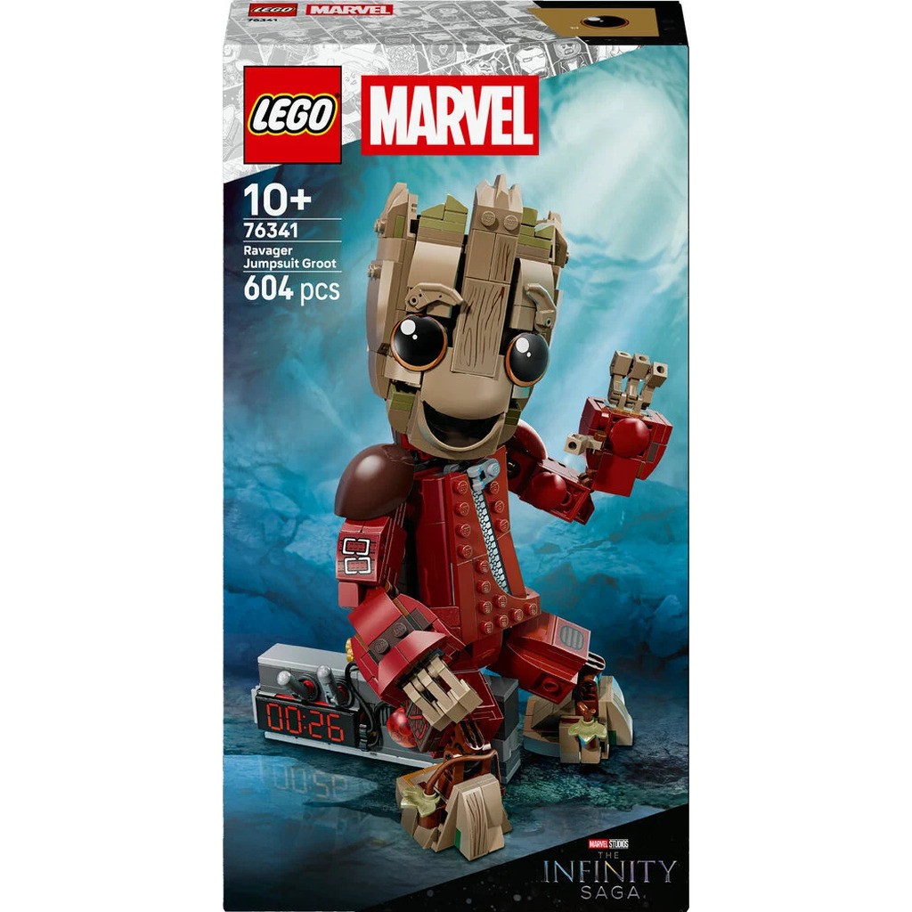 76341 LEGO Super Heroes Groot i Ravager-dragt