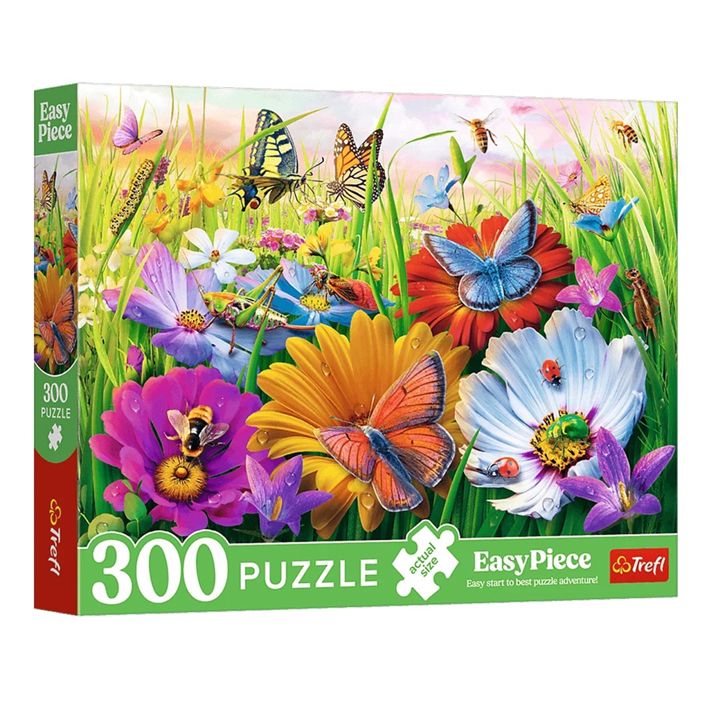 Puslespil Insects in the meadow 300 brikker