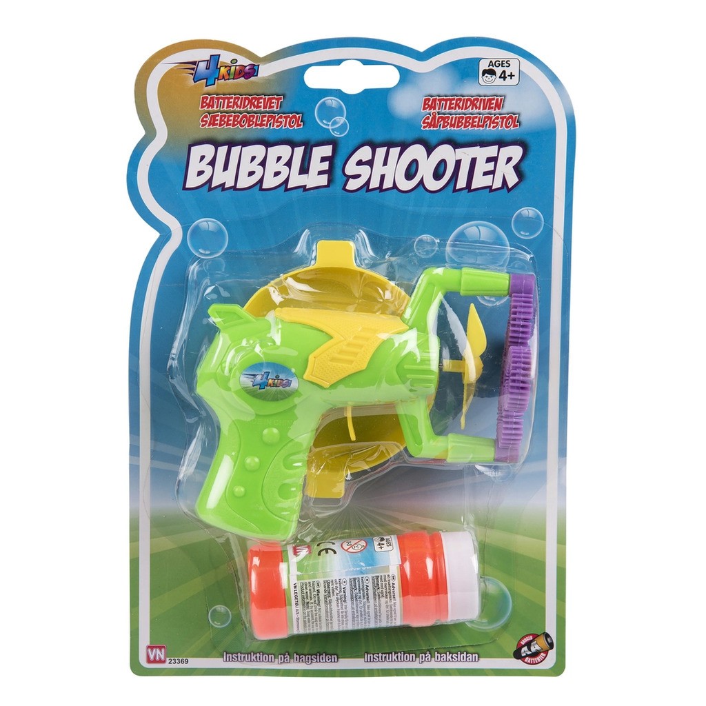 Sæbeboblepistol 118 ml ass