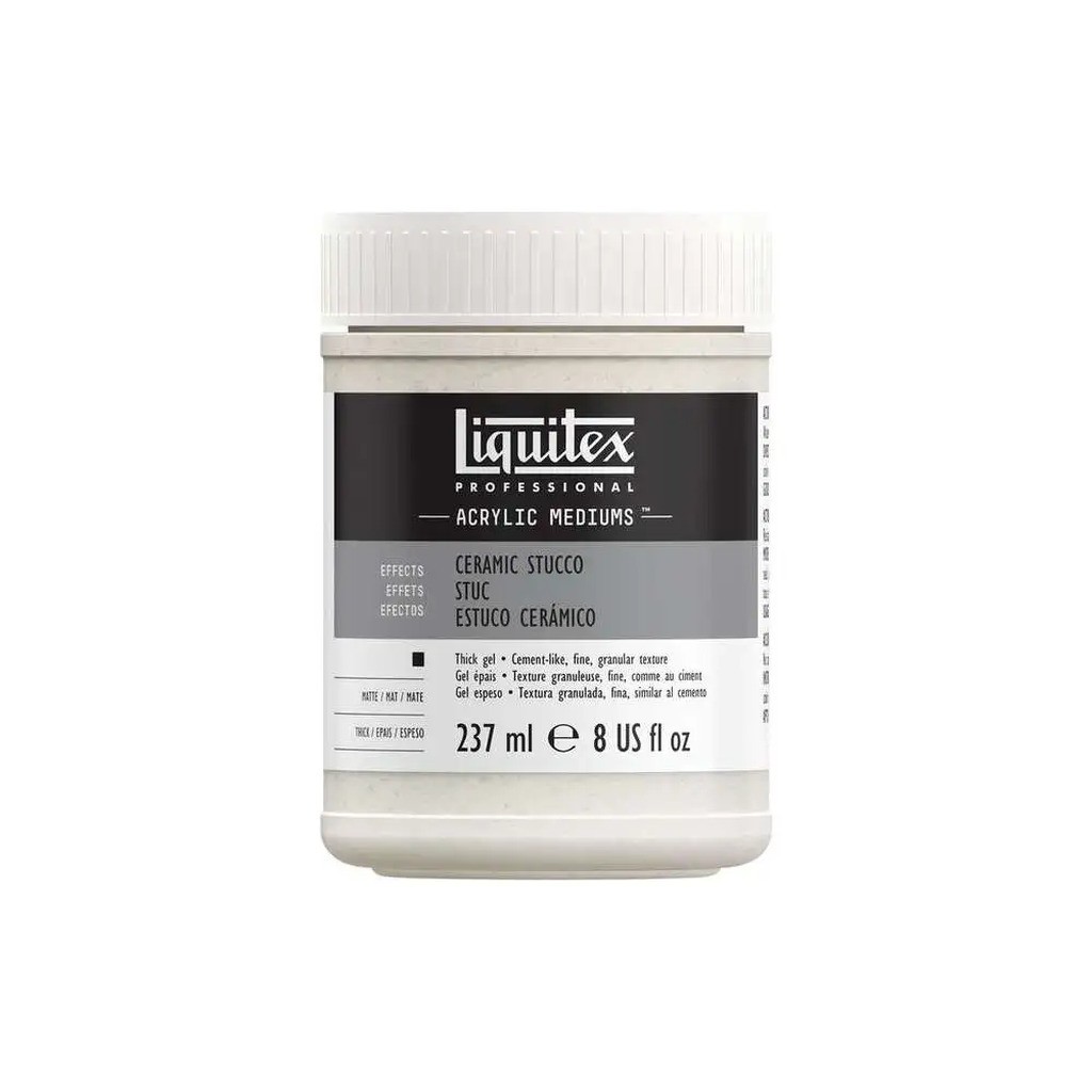 Acrylic medium ceramic stucco 237ml