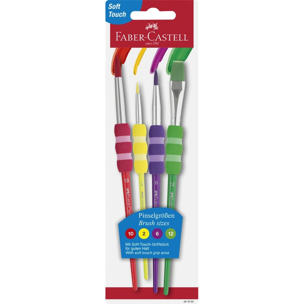 Penselsæt Faber-Castell soft touch