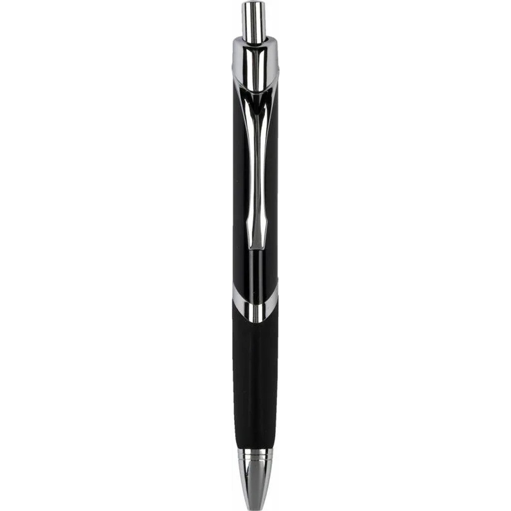 Kuglepen metal ergo sort