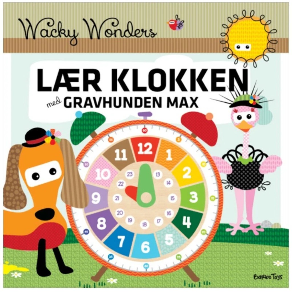 Wacky Wonders - Lær Klokken med gravhunden Max