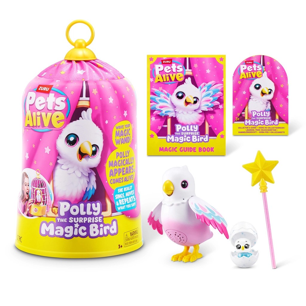 Pets Alive Polly The Surprise Magic Bird